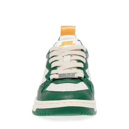 ECSTATIC Green Multi Sneakers by Steve Madden - front view