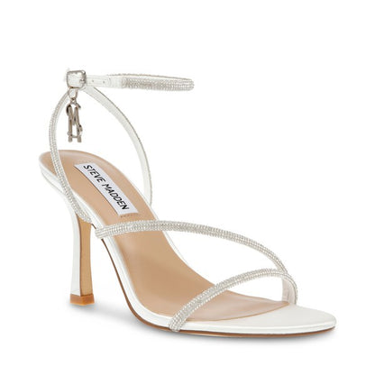 ELLARIA Ivory Heels by Steve Madden - front side view