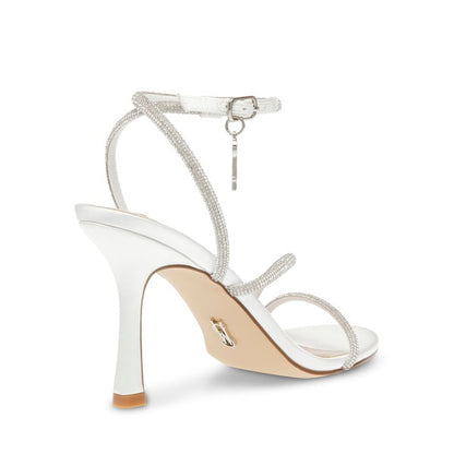 ELLARIA Ivory Heels by Steve Madden - back side view