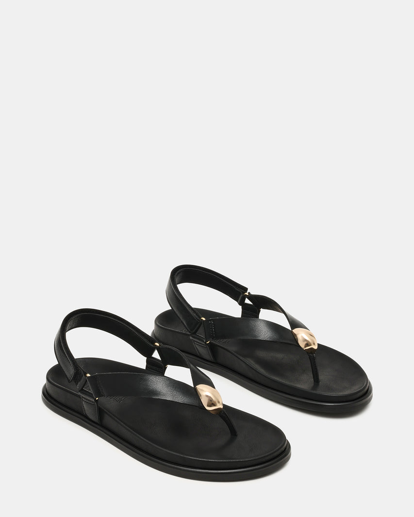 ELVIA BLACK LEATHER - view 2