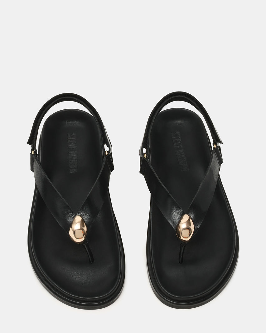 ELVIA BLACK LEATHER - view 3