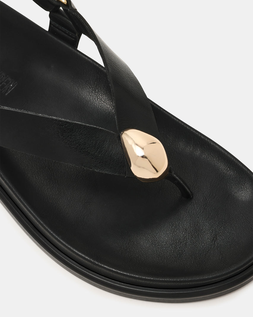 ELVIA BLACK LEATHER - view 5
