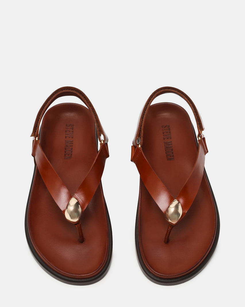 ELVIA BROWN LEATHER - view 3