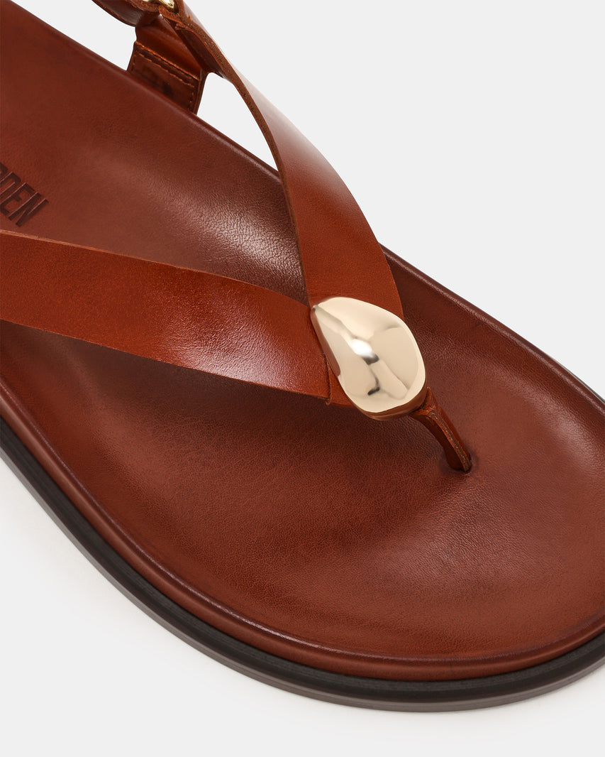 ELVIA BROWN LEATHER - view 5