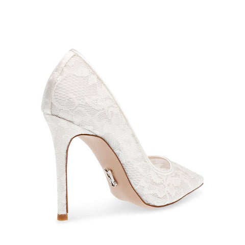 Giaro MILANA WHITE MATTE LACE KNEE BOOTS - Shoebidoo Shoes | Giaro high  heels