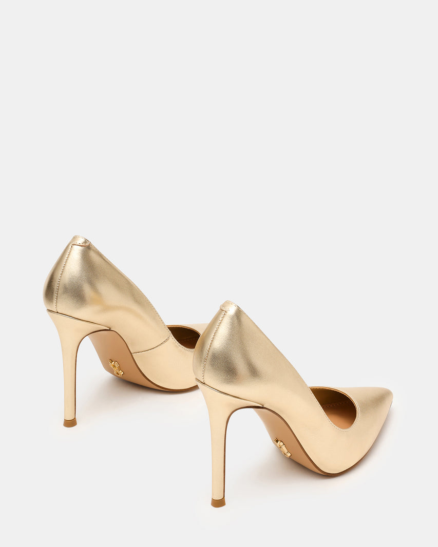 EVELYN GOLD LEATHER
