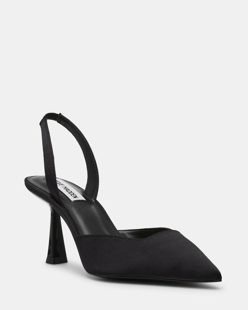 FINLEE BLACK SATIN