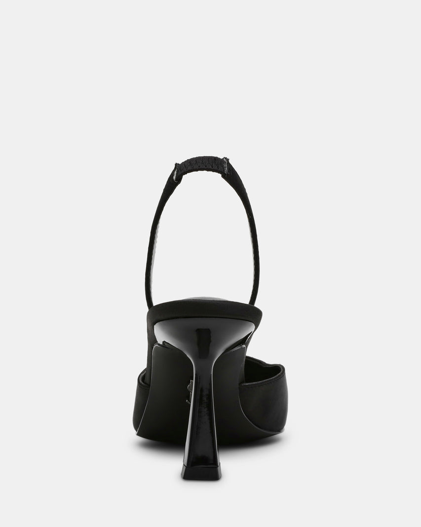 FINLEE BLACK SATIN