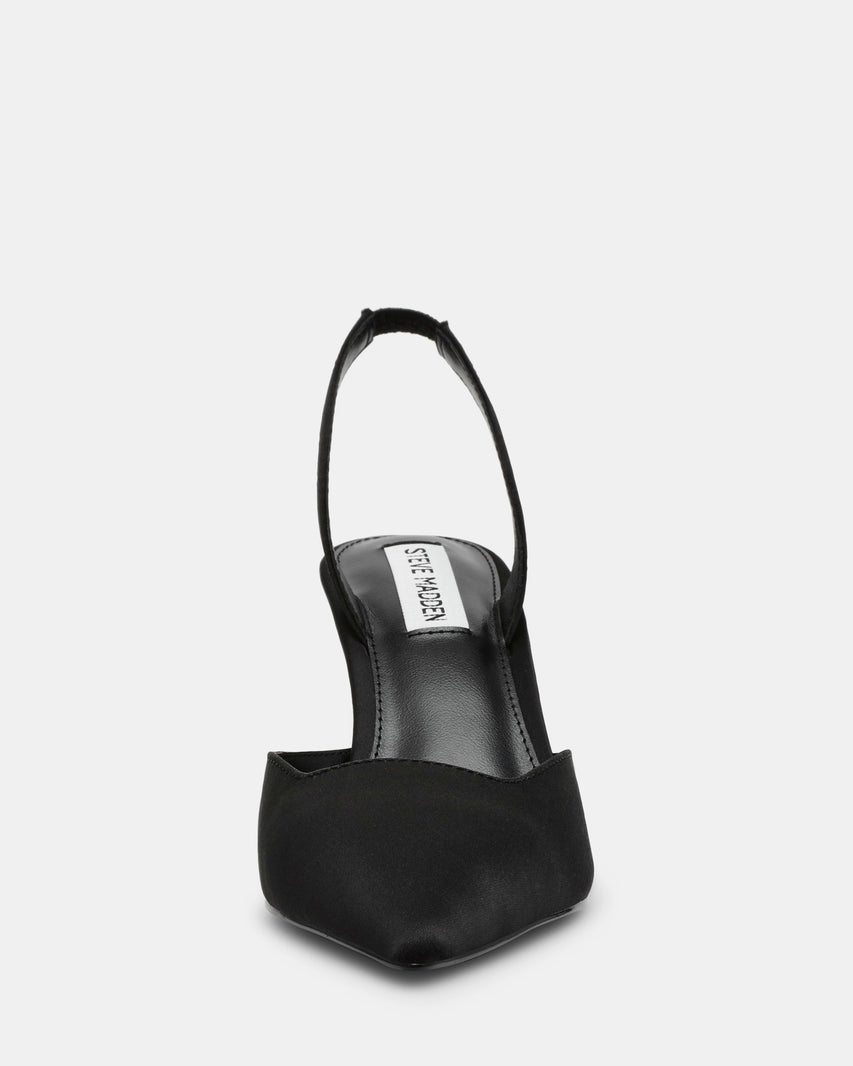 FINLEE BLACK SATIN