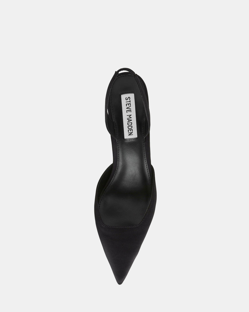 FINLEE BLACK SATIN