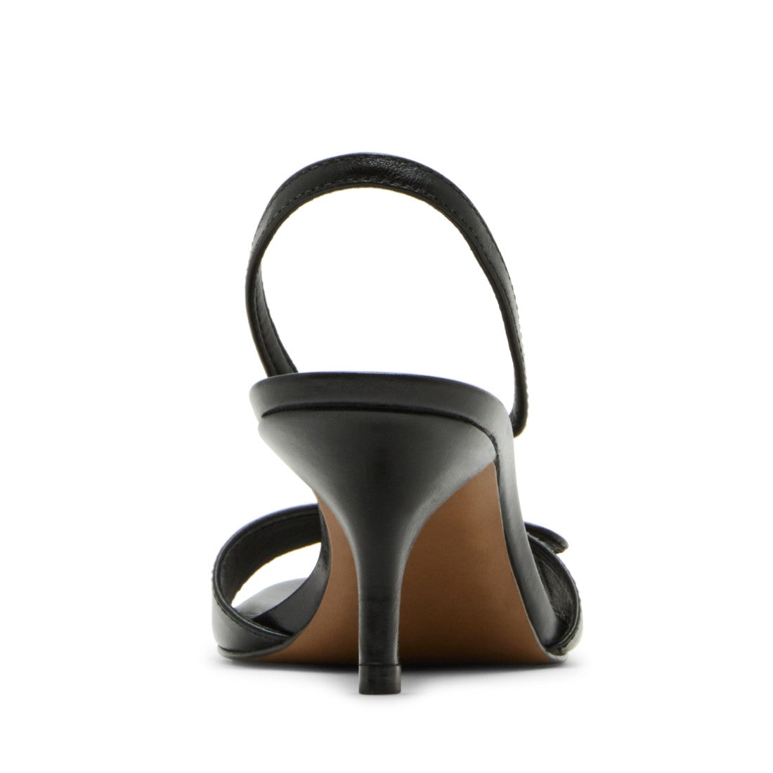 Steve Madden Sandali da donna Henrietta con tacco, Pelle nera, 37-38 EU Steve Madden Sandali da donna Henrietta con tacco, Pelle nera, 37-38 EU