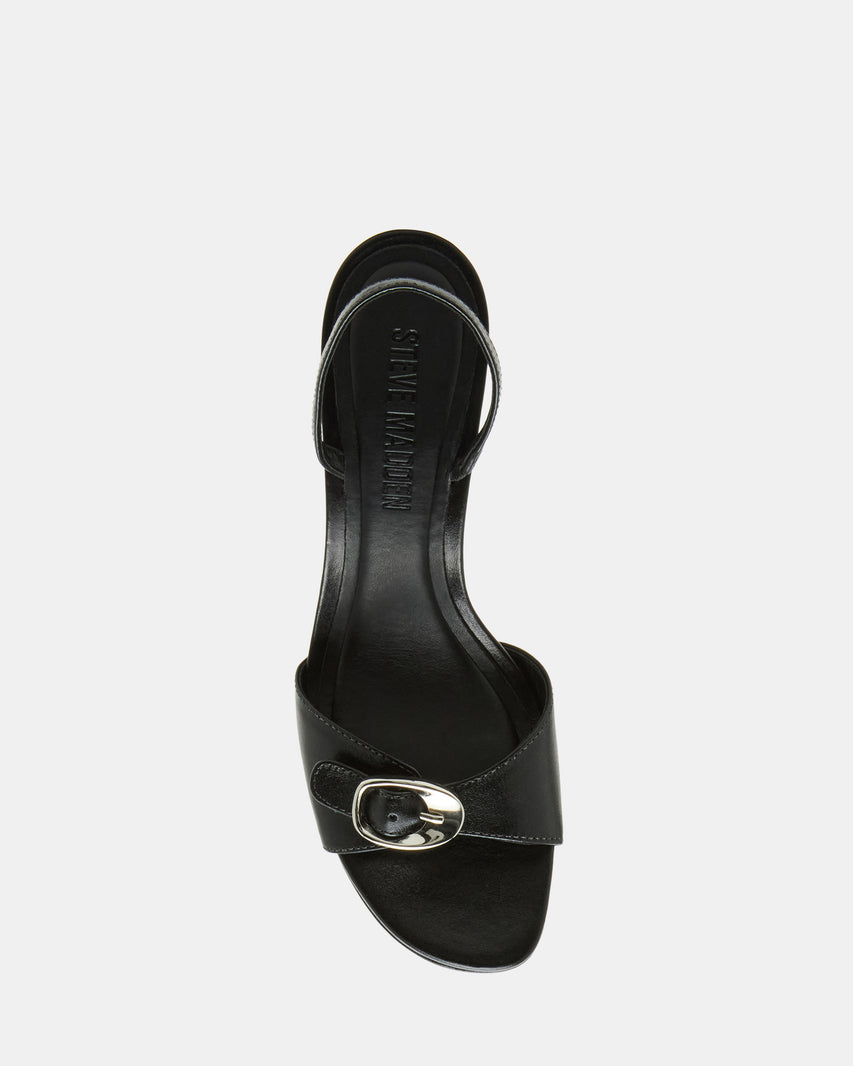 HENRIETTA BLACK LEATHER