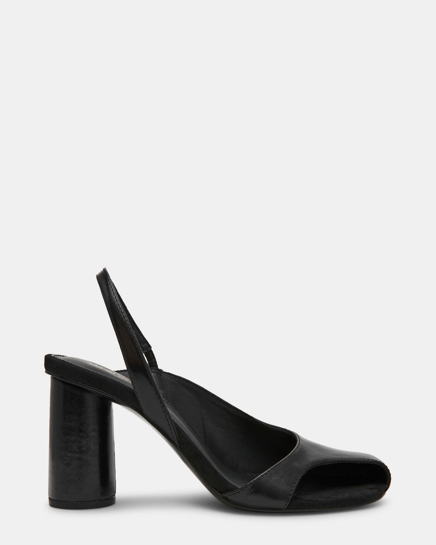 JANINE BLACK LEATHER