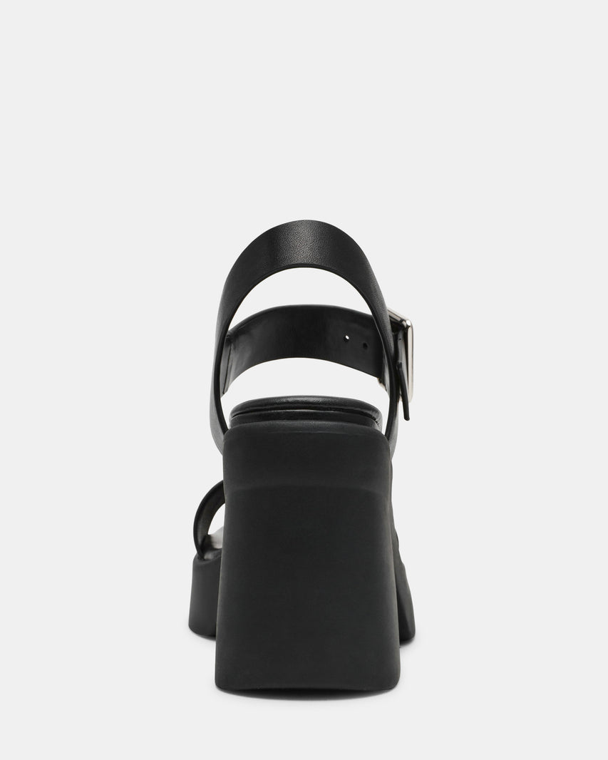 KANDRA BLACK LEATHER