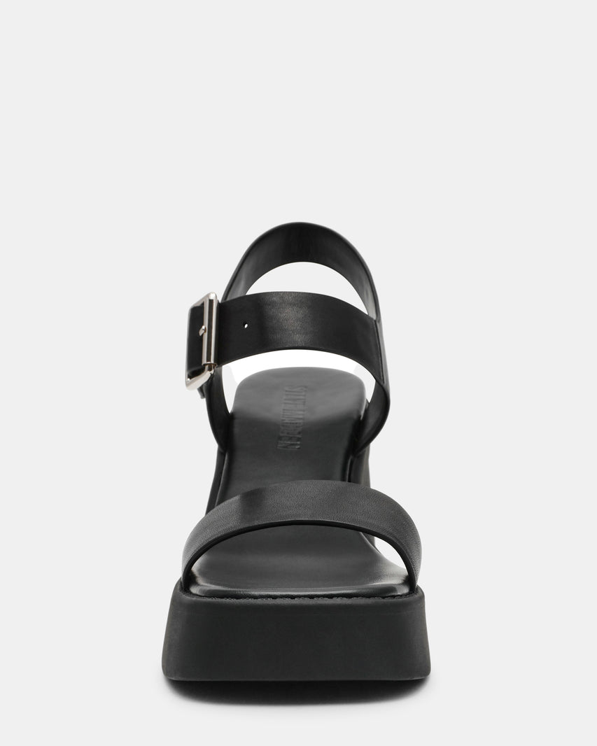KANDRA BLACK LEATHER