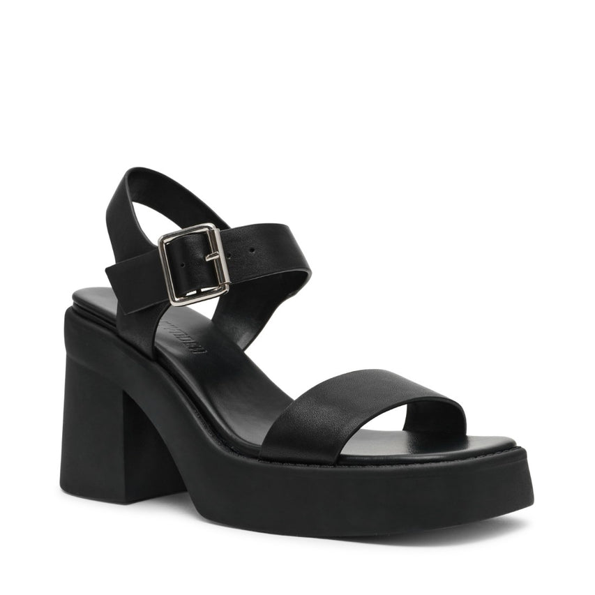 KANDRA BLACK LEATHER