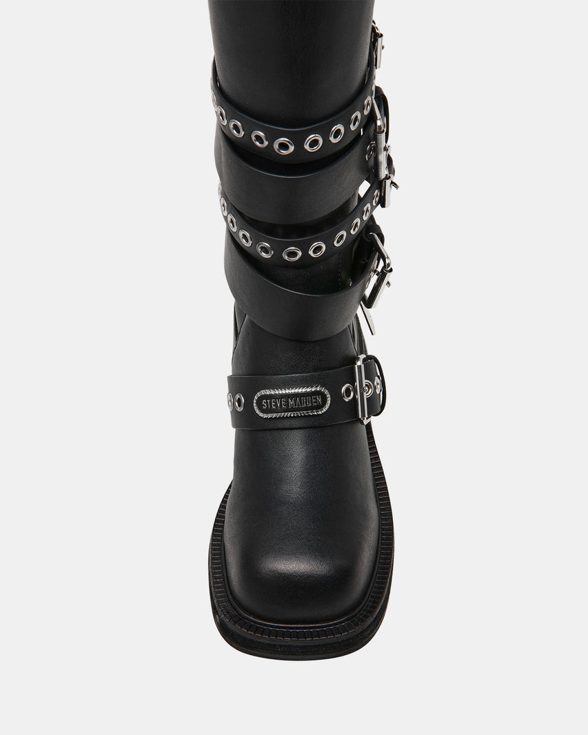 KANNONBALL BLACK LEATHER