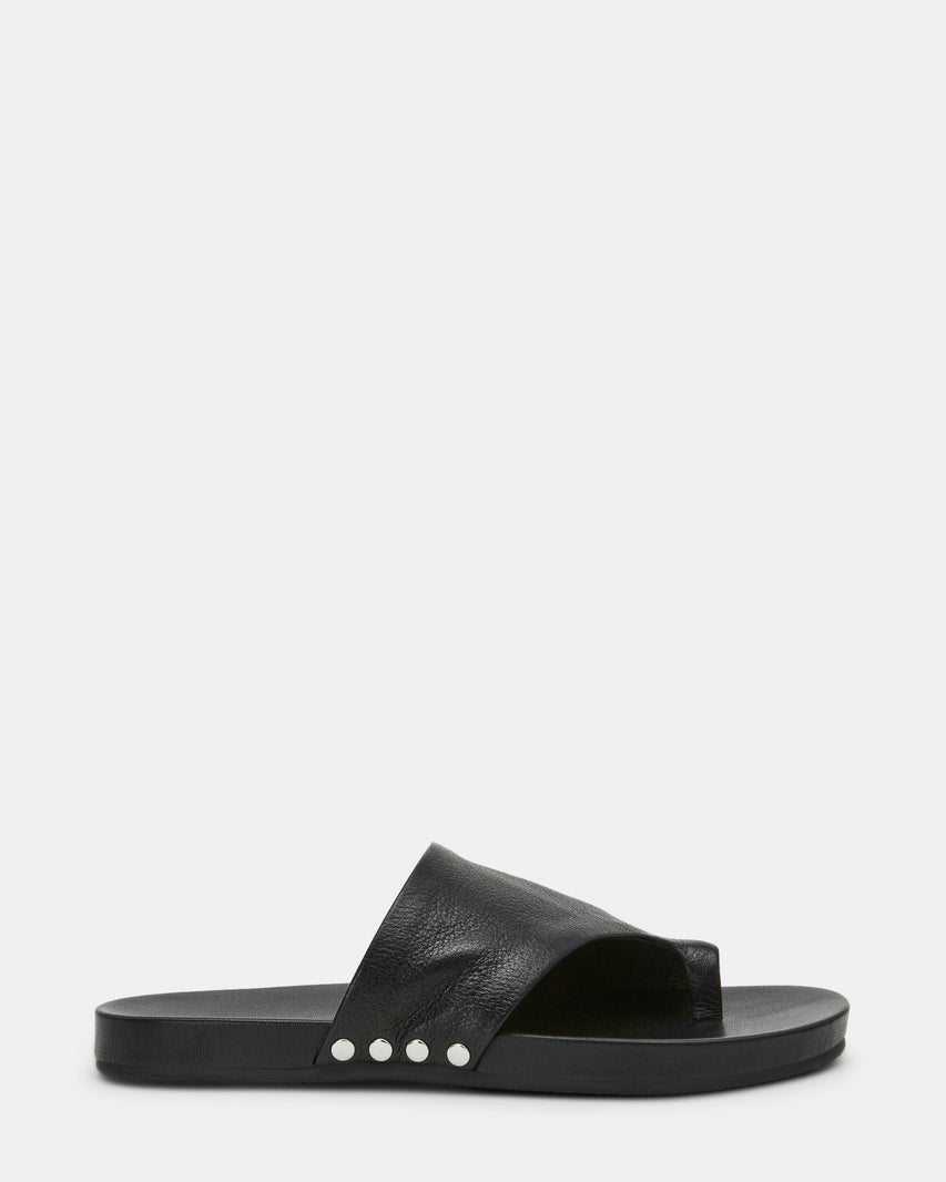 KESSEY BLACK LEATHER