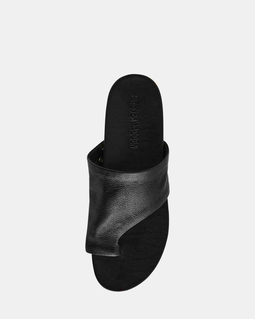 KESSEY BLACK LEATHER - view 4