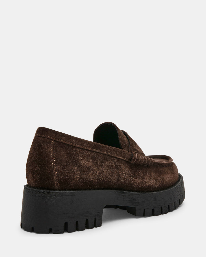 LANGSTEN-CN BROWN SUEDE