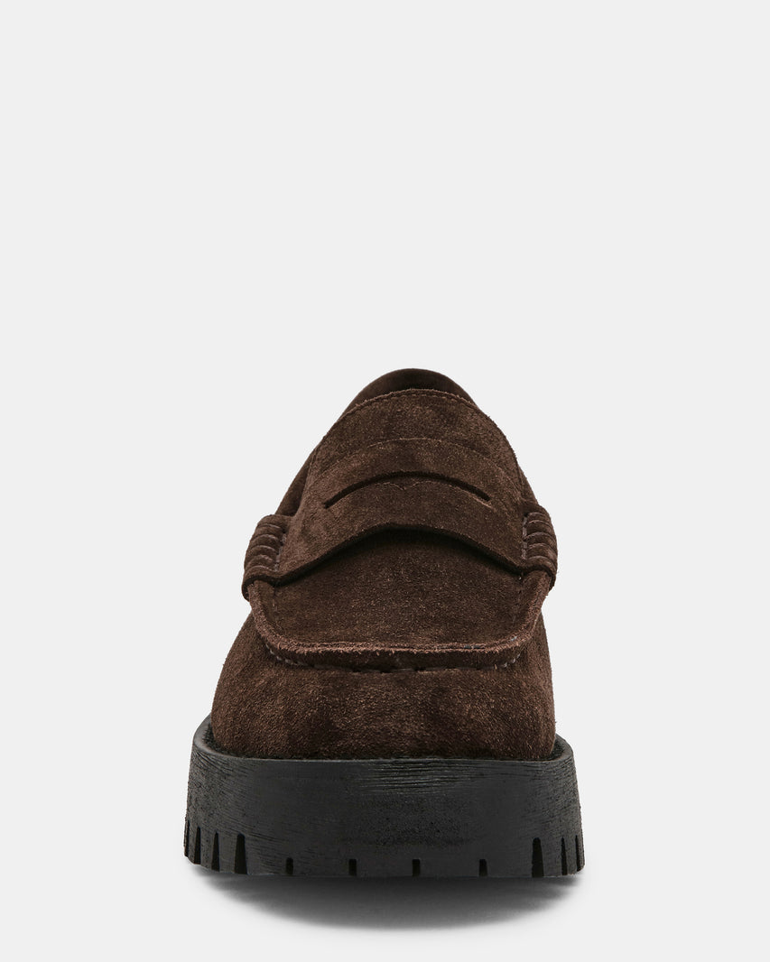 LANGSTEN-CN BROWN SUEDE