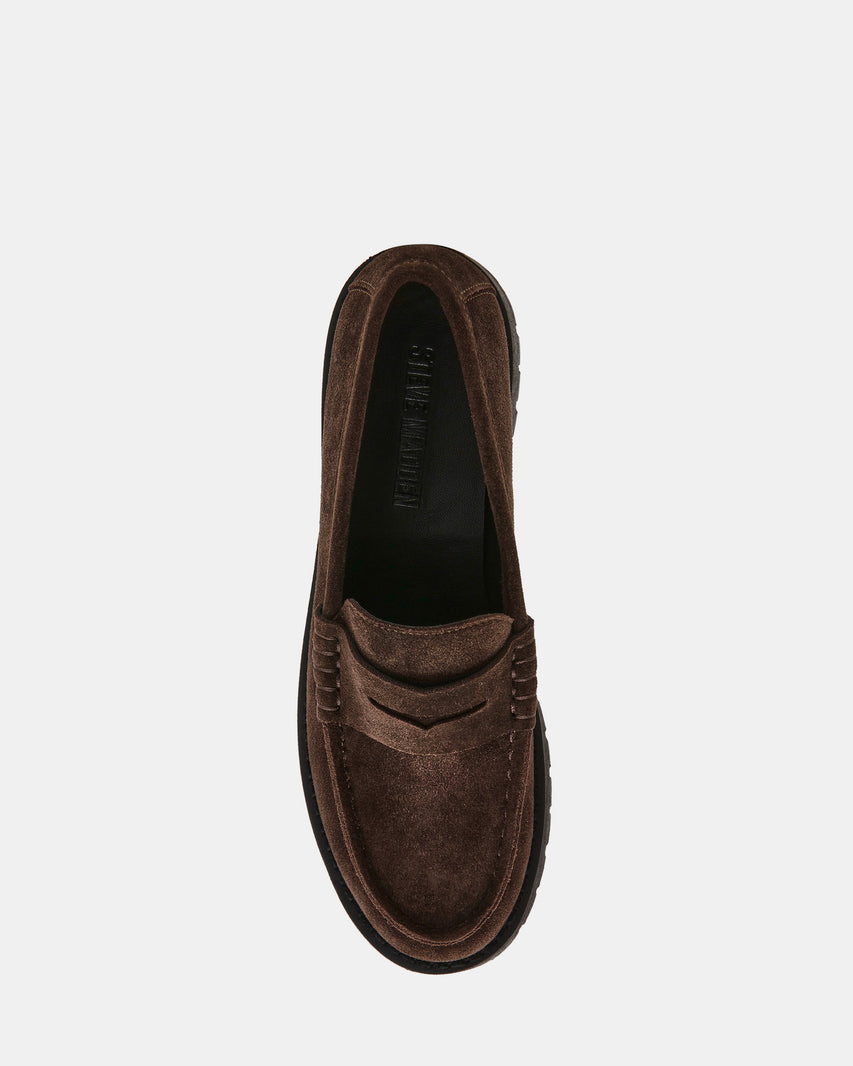 LANGSTEN-CN BROWN SUEDE