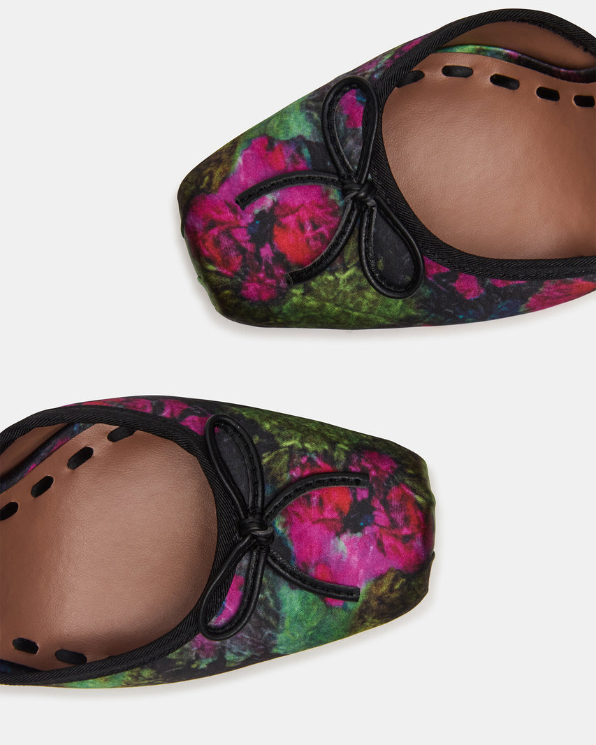 LARINA FLORAL SATIN - view 4