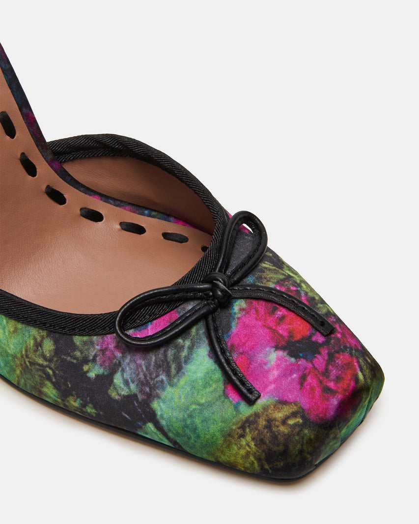 LARINA FLORAL SATIN - view 5