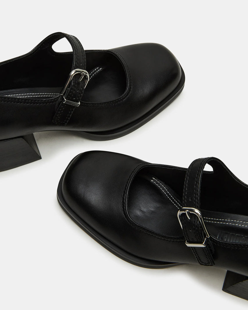 ALBA BLACK LEATHER - view 4