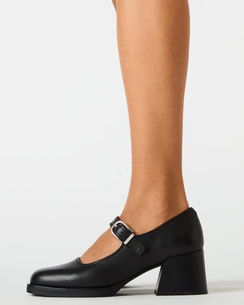 ALBA BLACK LEATHER - view 2