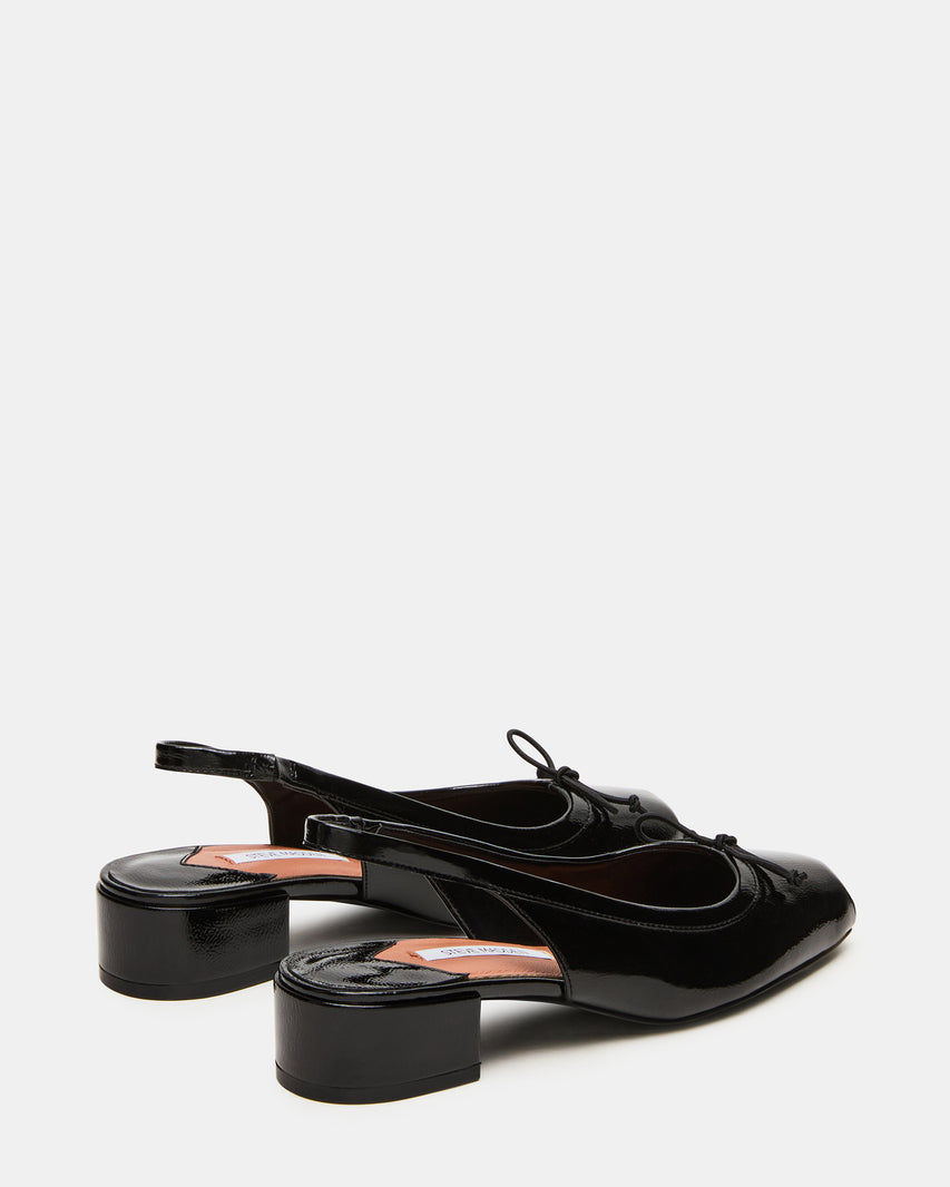 LOVED BLACK CRINKLE PATENT - view 5