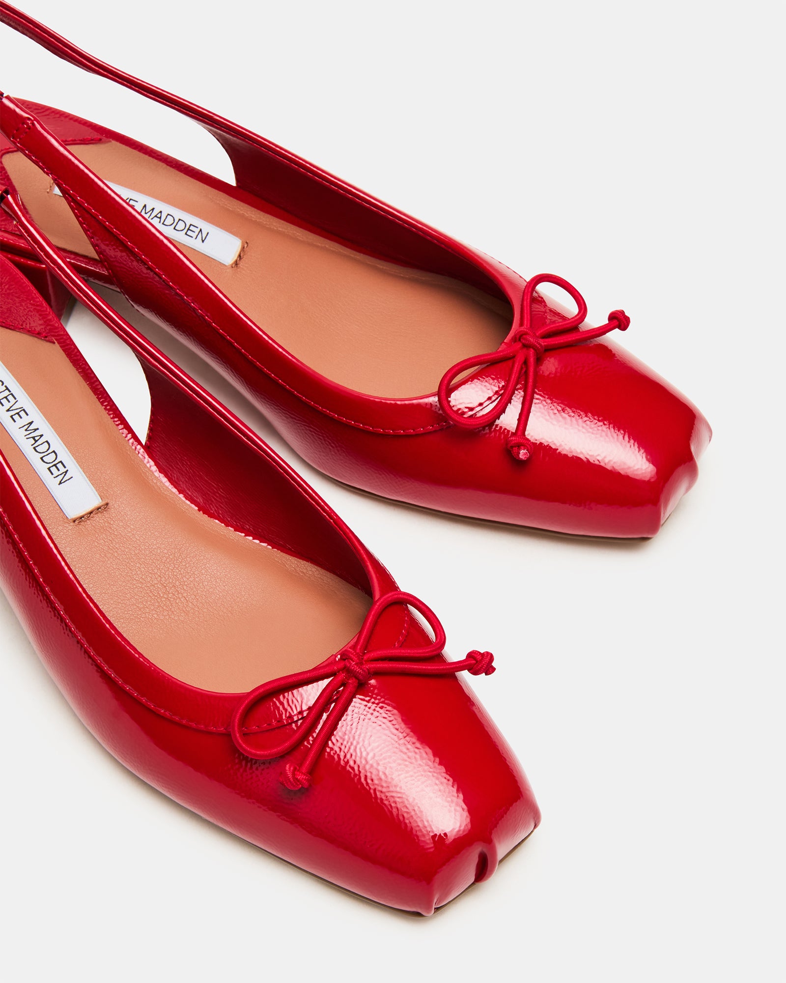LOVED RED CRINKLE PATENT - view 5