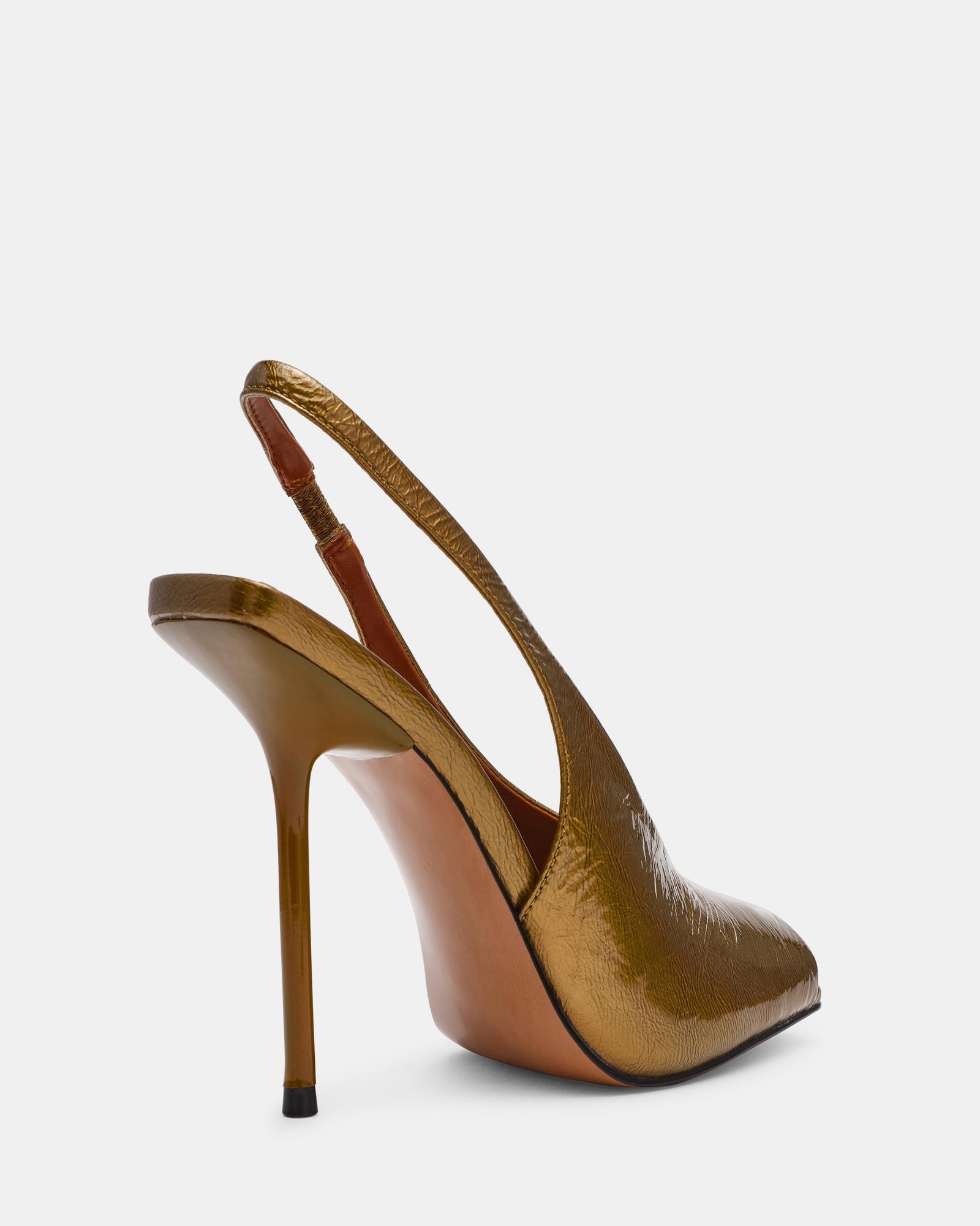 LUCIAN OLIVE CRINKLE PATENT - view 5