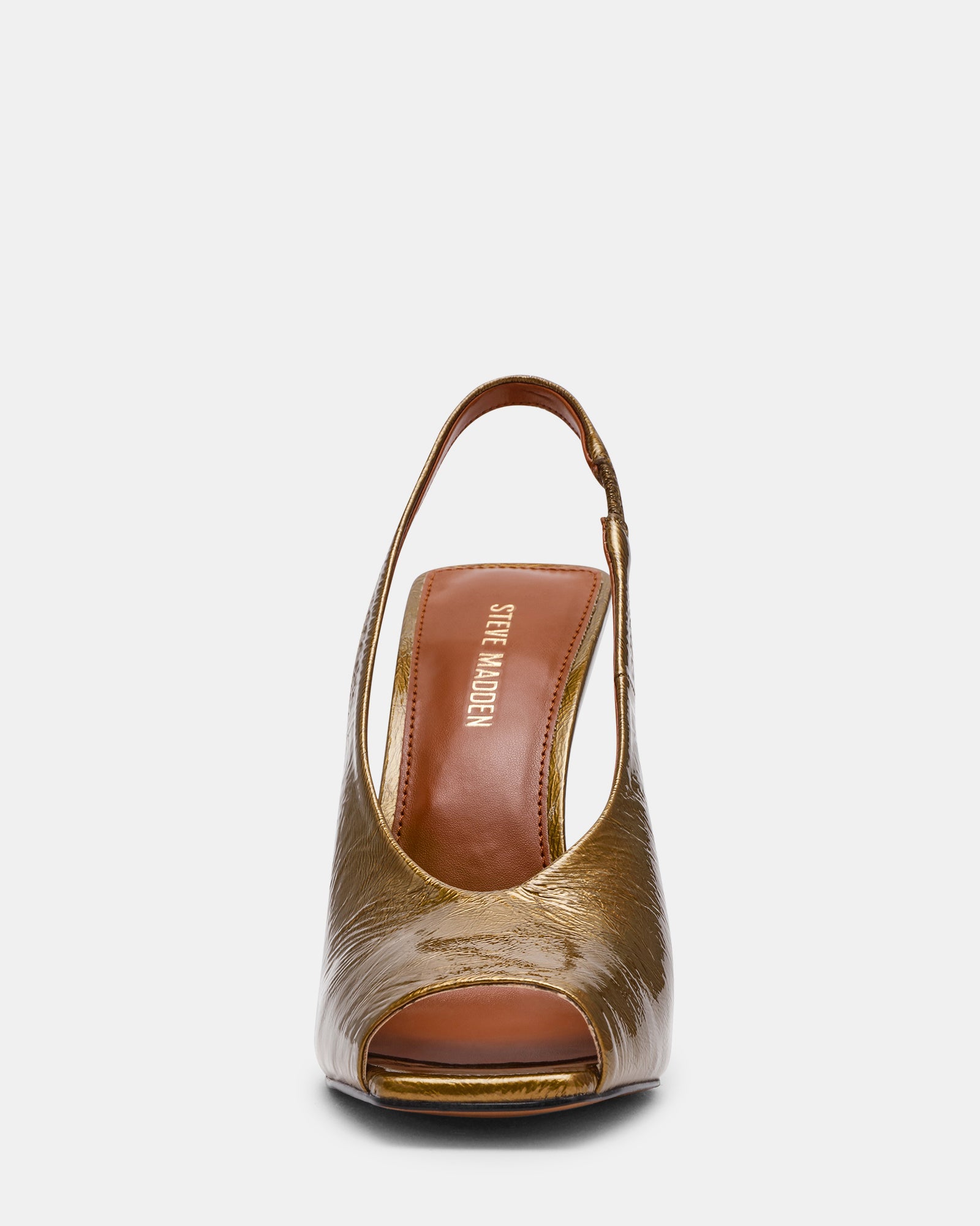 LUCIAN OLIVE CRINKLE PATENT - view 3