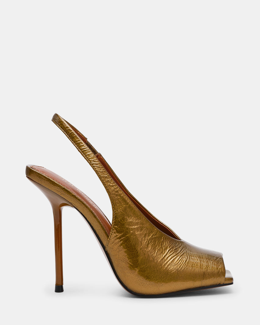 LUCIAN OLIVE CRINKLE PATENT