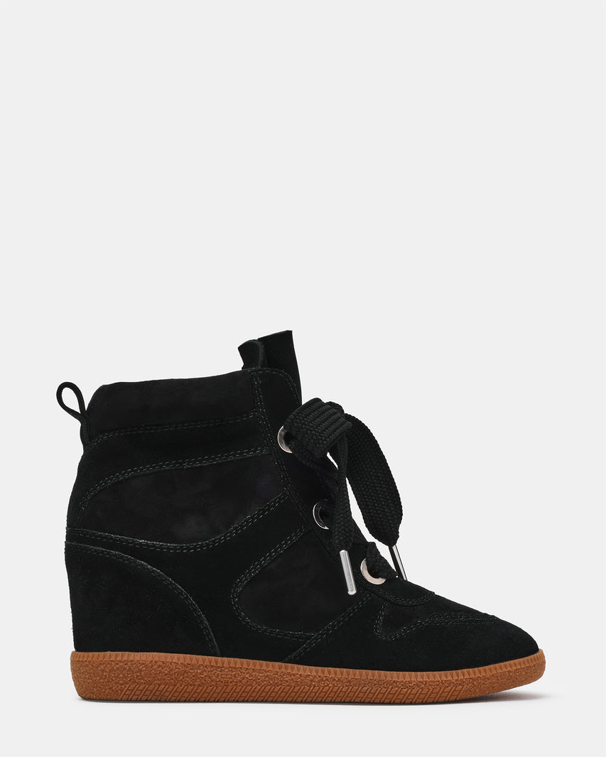 MABLES BLACK SUEDE