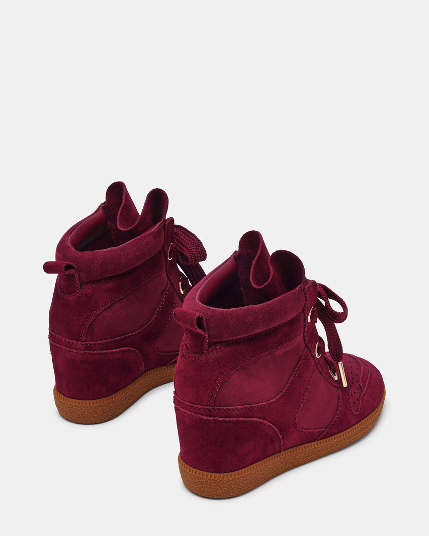 MABLES BURGUNDY SUEDE - view 4