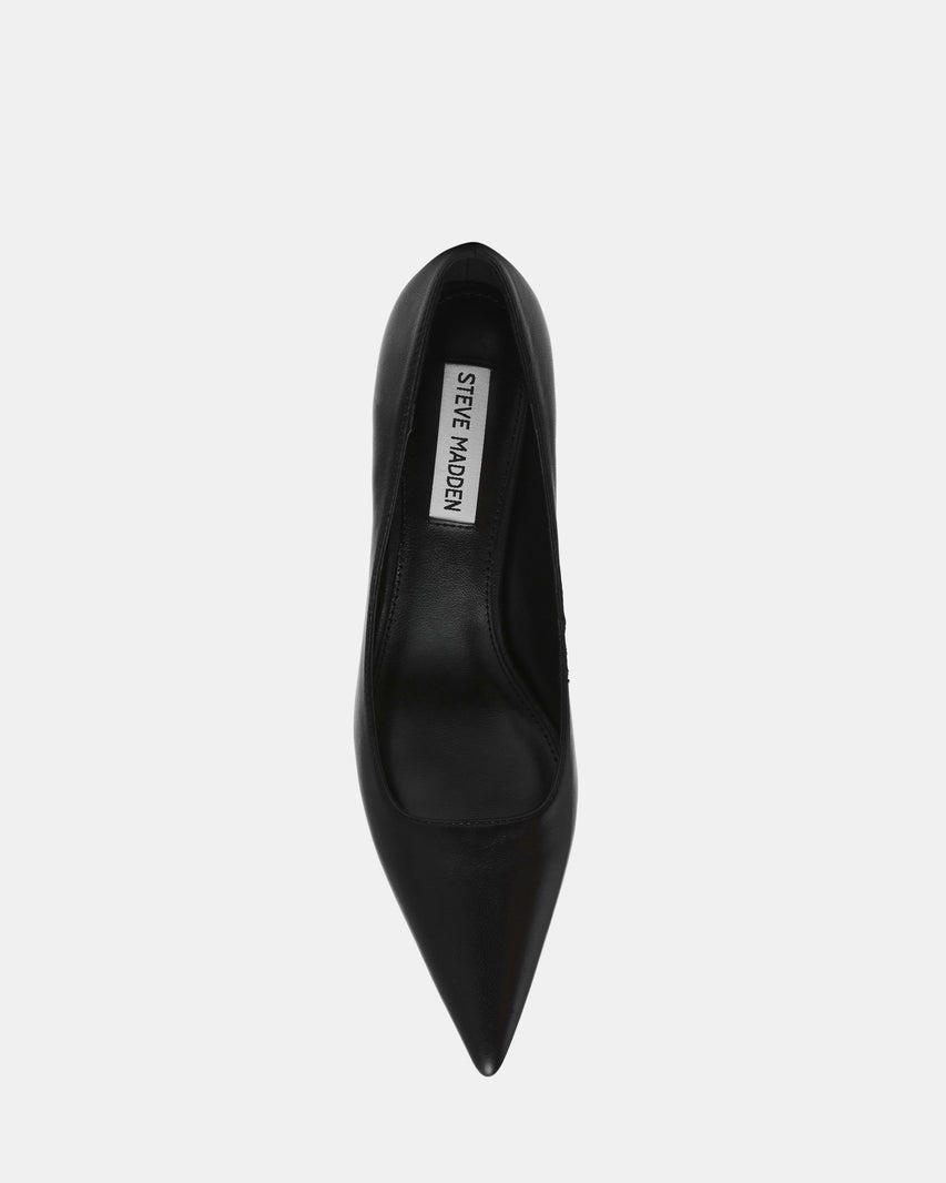 MAISEL BLACK LEATHER