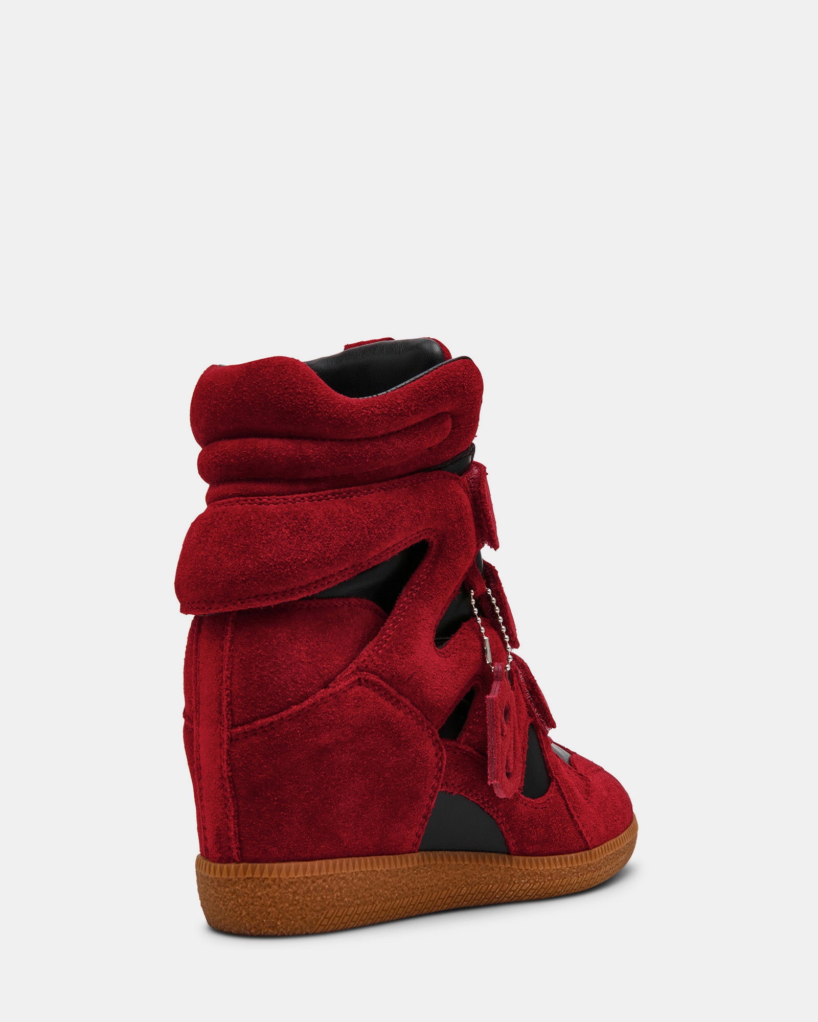 MAVIS BURGUNDY SUEDE - view 5