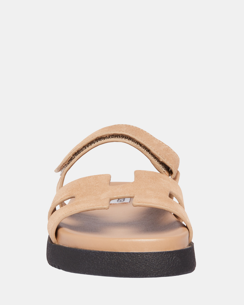 MAYVEN-CN TAUPE SUEDE