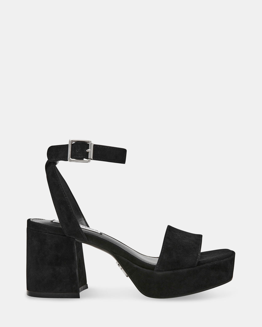MERCERR BLACK SUEDE