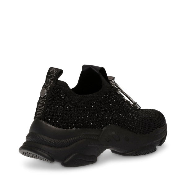 METER Black Sneakers by Steve Madden - back side view