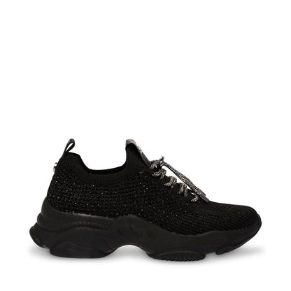 METER Black Sneakers by Steve Madden - side view