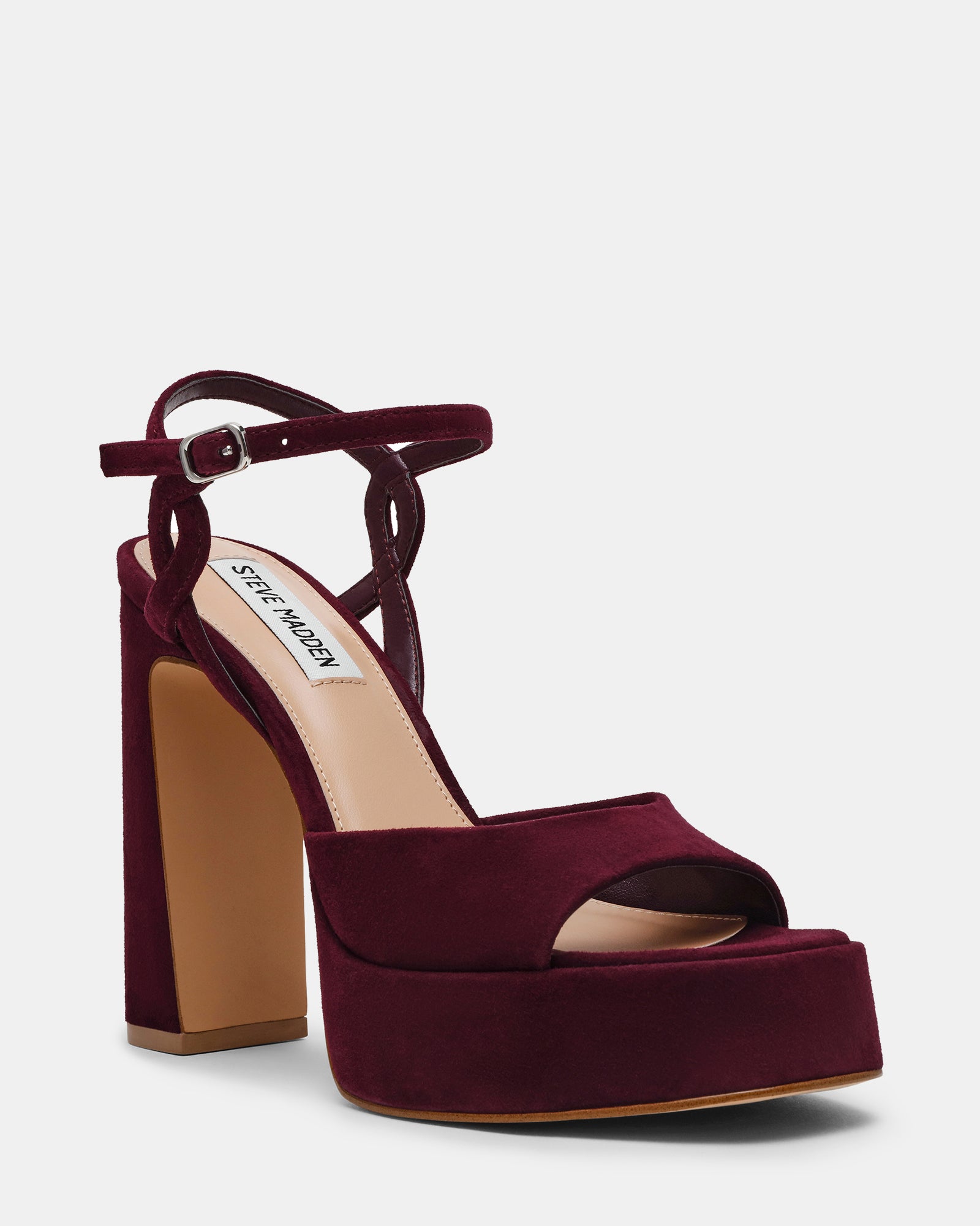 MILIANA DARK CHERRY SUEDE