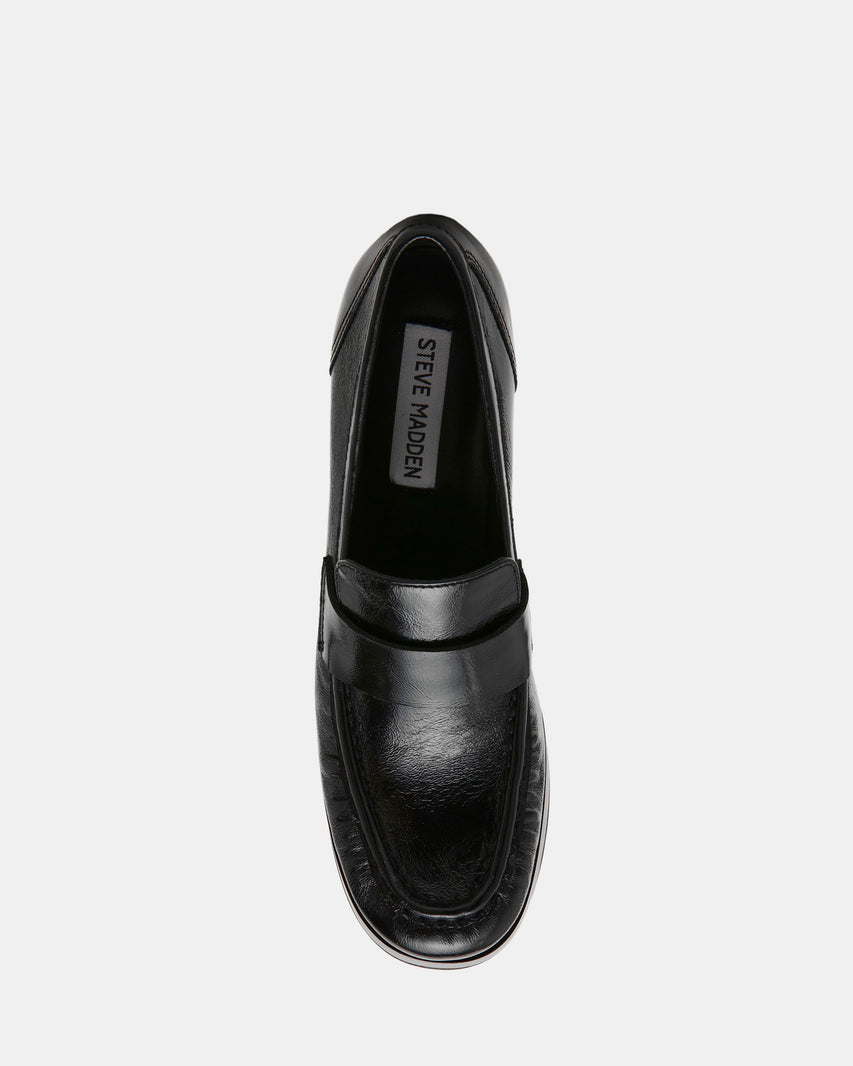 MUNDAY BLACK LEATHER