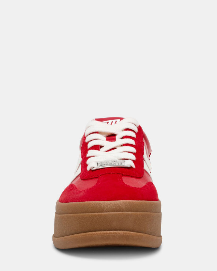 OFF-TRACK RED SUEDE