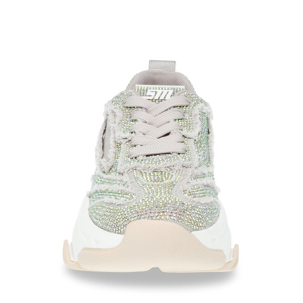 PARK-AVE-R Grey Sneakers by Steve Madden - front view