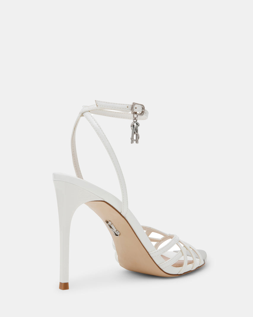 PEEPSHOW WHITE PATENT