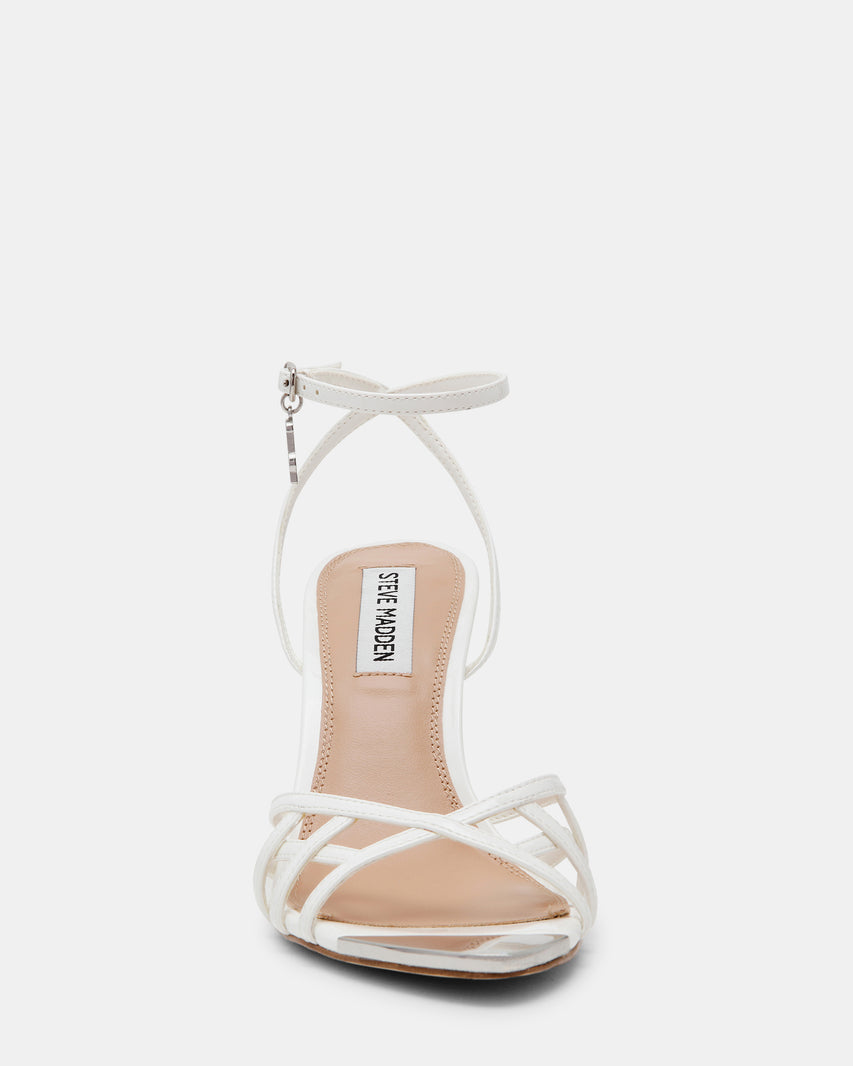 PEEPSHOW WHITE PATENT