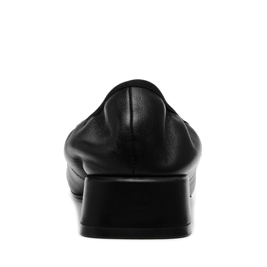 PRICILLA BLACK LEATHER - view 6